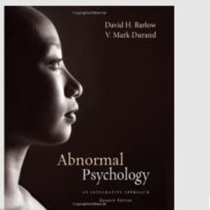 Abnormal Psychology: An Integrative Approach by Barlow 7th Edition (Hardcover)